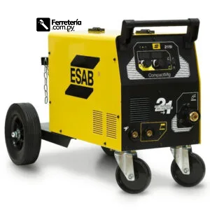 Soldadora Inversora CompactMig 215i ESAB – MIG/MAG y Electrodo