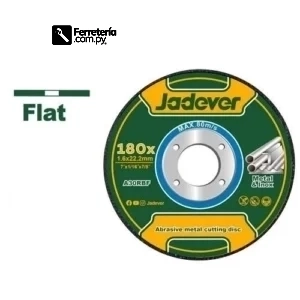 Disco de corte acero INOX 115mm/180mm/230mm - JADEVER