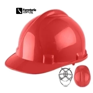 Casco de seguridad rojo - JADEVER