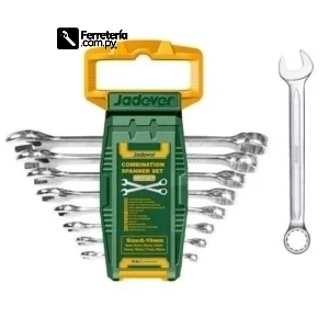 Juego de llaves combinadas de 8PZAS - JADEVER