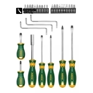 Juego de destornilladores y puntas 30PZS - JADEVER