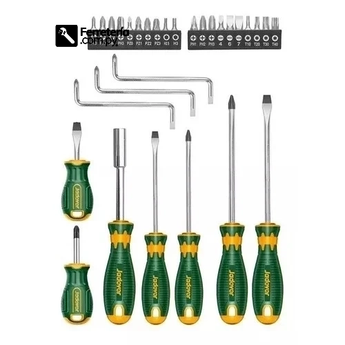 Juego de destornilladores y puntas 30PZS - JADEVER