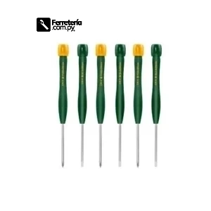 Juego de destornilladores de precisión 6PZS - JADEVER