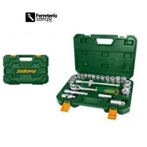 Juego de llave tubo HEX. 1/2 25PZS - JADEVER