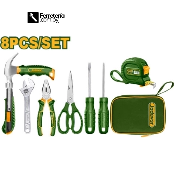 Juego de herramientas 8PZAS - JADEVER