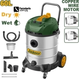Aspiradora industrial 60LT 2x1200w - JADEVER